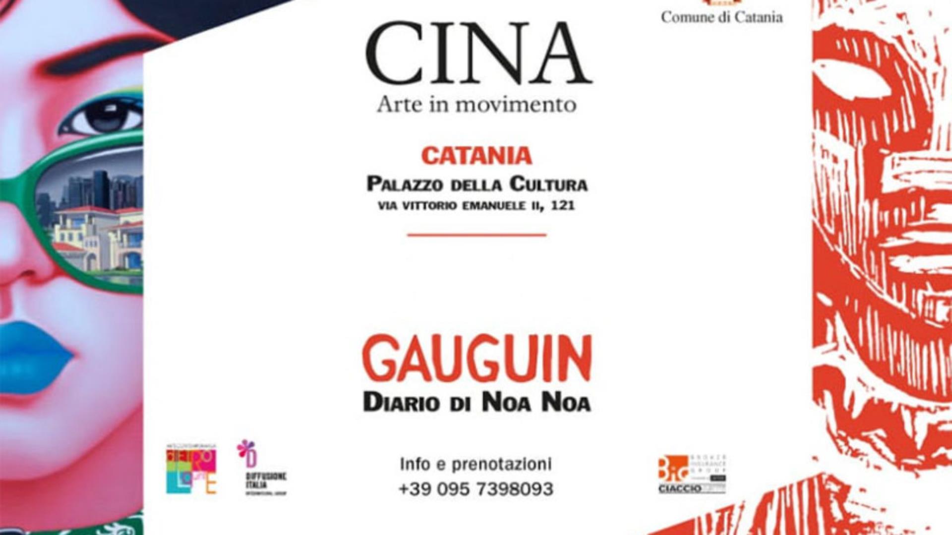 Cina - Arte in movimento" e "Gauguin - Diario di Noa Noa